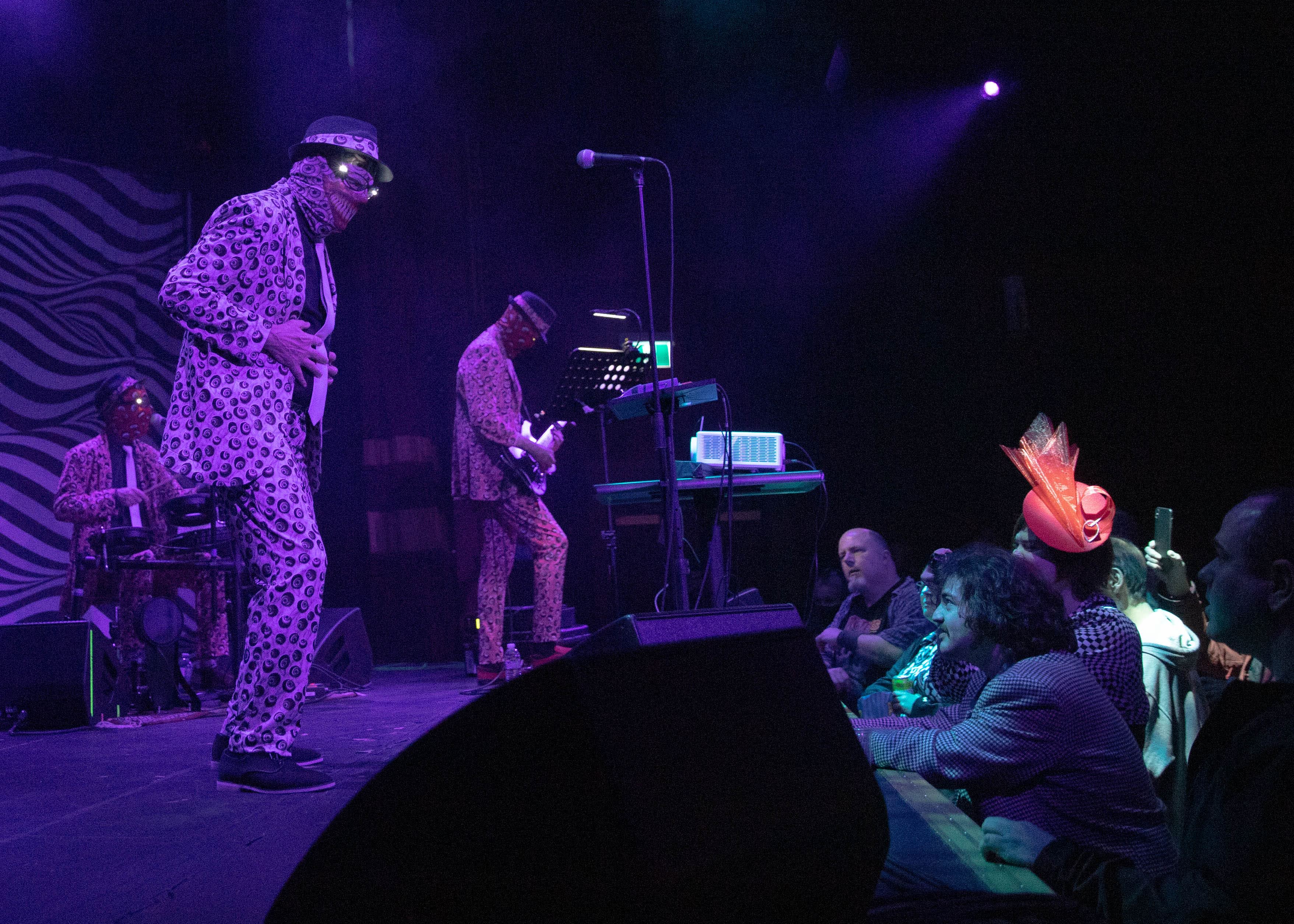 The Residents performing on tour