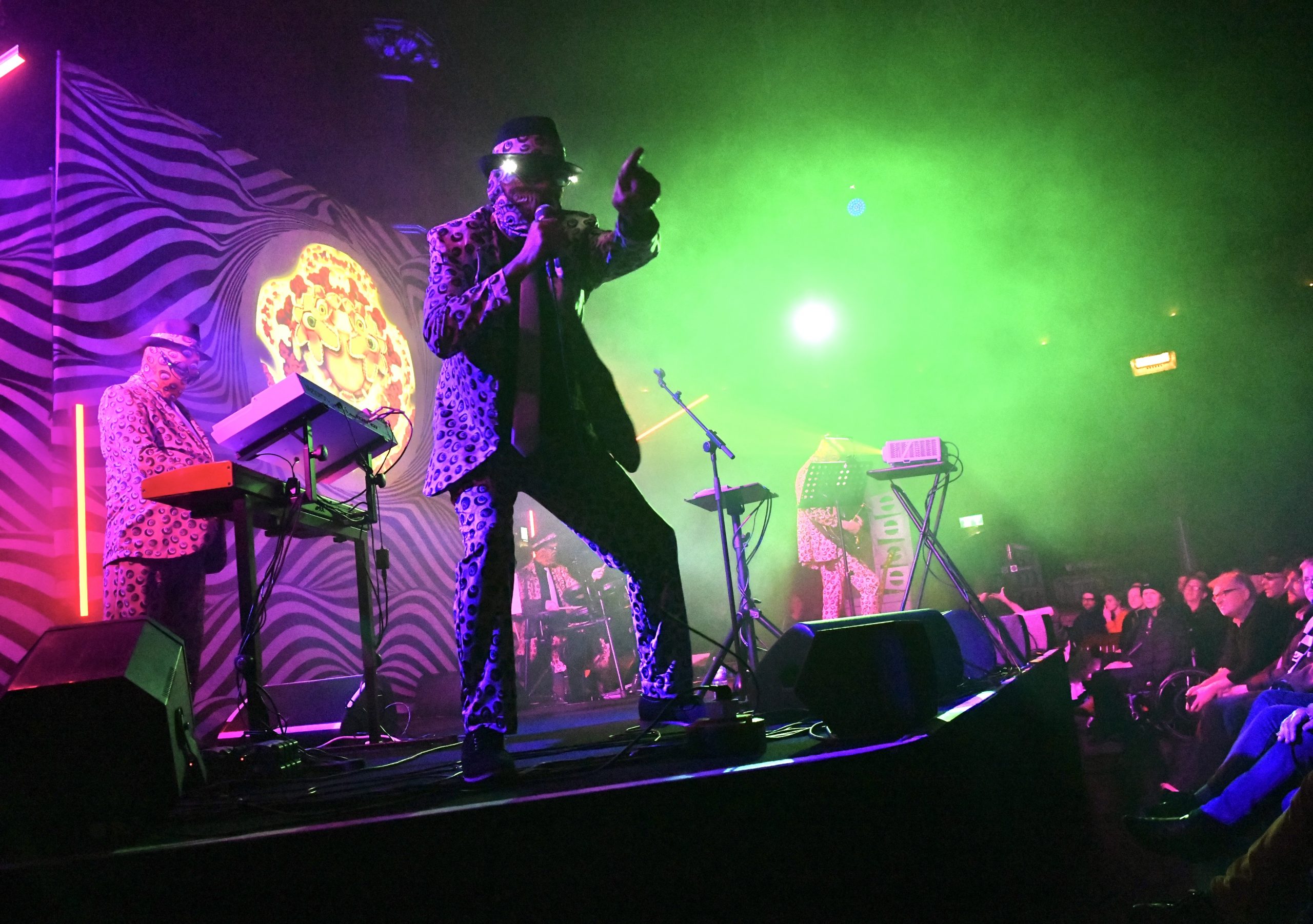 The Residents playing live